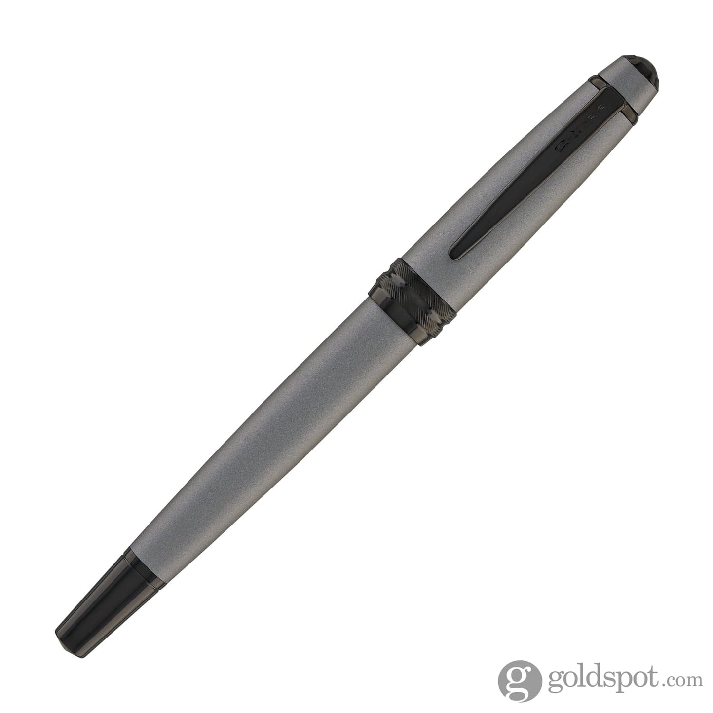 Cross Bailey Rollerball Pen Matte Gray Lacquer PVD Rollerball Pen