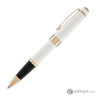 Cross Bailey Rollerball Pen Pearlescent White Lacquer with Rose Gold Trim Rollerball Pen