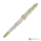 Cross Bailey Year of the Dragon Fountain Pen in Pearlescent White Lacquer with Rose Gold - Fine Nib Fountain Pens