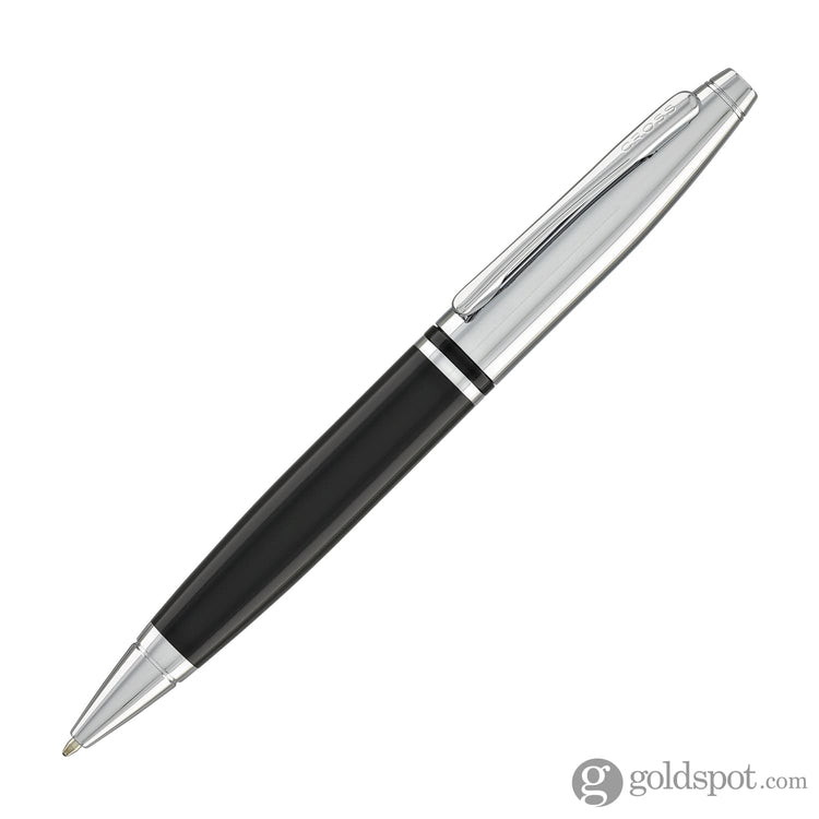 Cross Calais Ballpoint Pen in Chrome & Black Pens