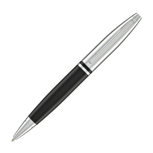 Cross Calais Ballpoint Pen in Chrome & Black Pens