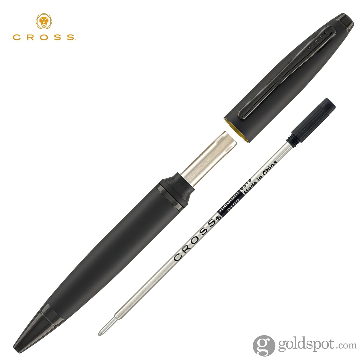 Cross Calais Ballpoint Pen in Matte Black Ballpoint Pens