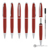 Cross Calais Ballpoint Pen in Matte Metallic Crimson Ballpoint Pens