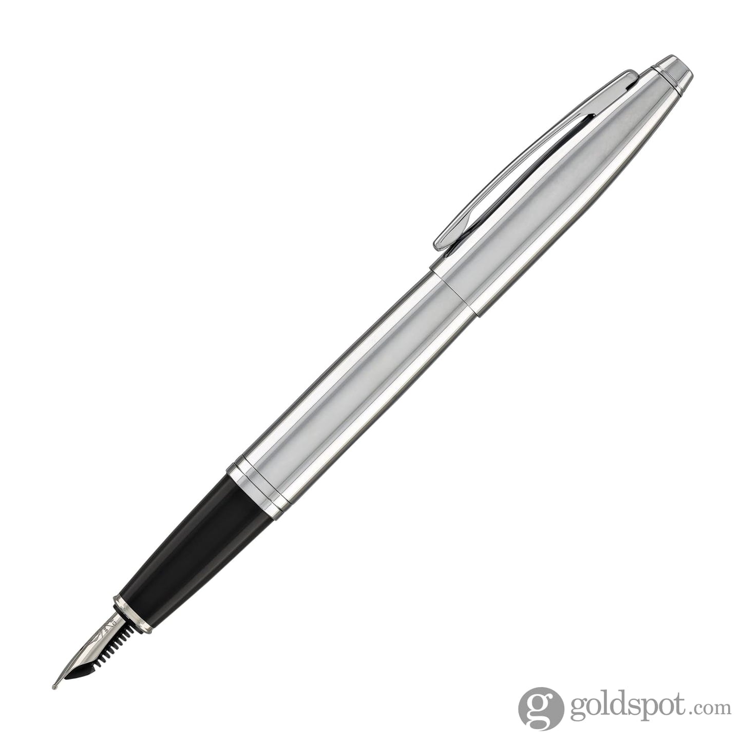Cross Calais Fountain Pen in Polished Chrome - Medium Point