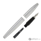 Cross Calais Fountain Pen in Polished Chrome - Medium Point