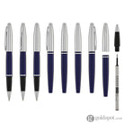 Cross Calais Rollerball Pen in Blue Lacquer