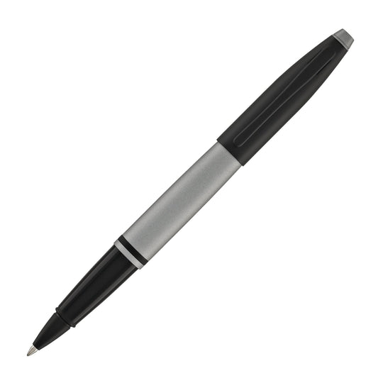 Cross Calais Rollerball Pen in Matte Gray Lacquer with Black Trim