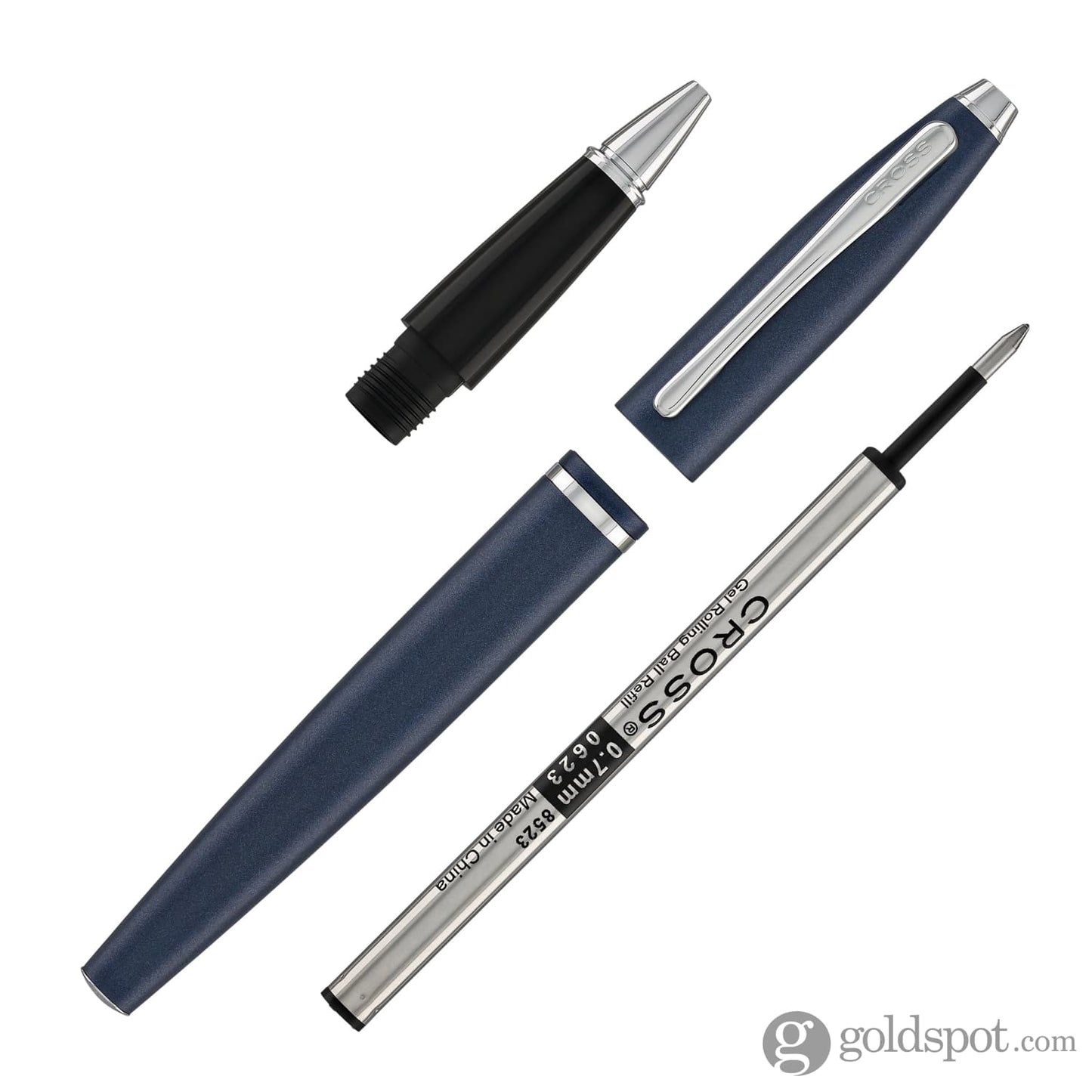 Cross Calais Rollerball Pen in Matte Metallic Midnight Blue