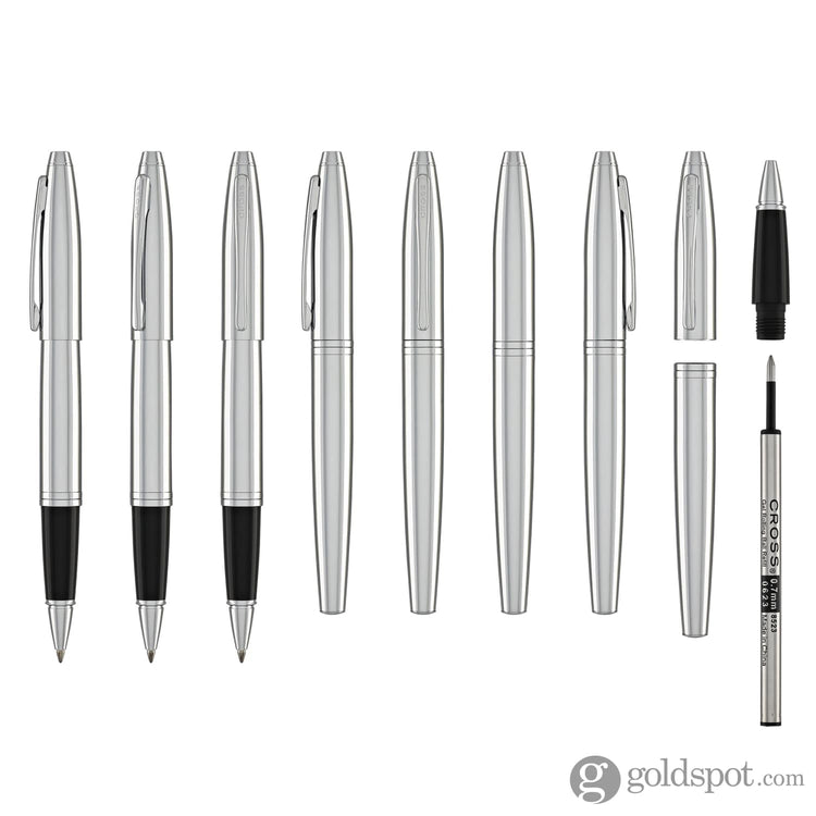 Cross Calais Rollerball Pen in Polished Chrome