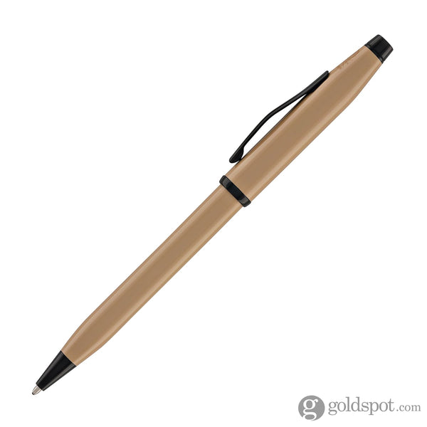 Cross Century II Ballpoint Pen in Earthy Beige Lacquer with Black PVD Trim Ballpoint Pens