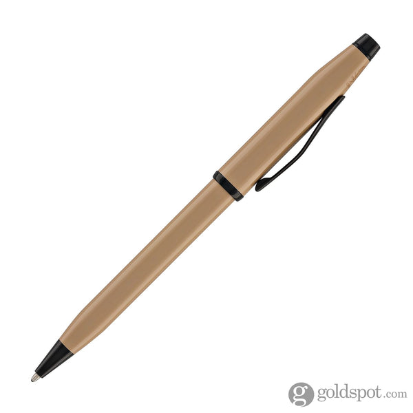 Cross Century II Ballpoint Pen in Earthy Beige Lacquer with Black PVD Trim Ballpoint Pens