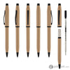 Cross Century II Ballpoint Pen in Earthy Beige Lacquer with Black PVD Trim Ballpoint Pens