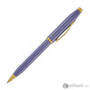 Cross Century II Ballpoint Pen in Lavender Blue Lacquer with 23kt Gold Trim Ballpoint Pens