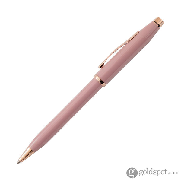Cross Century II Ballpoint Pen in Smoky Pink Lacquer with Rose Gold Trim Ballpoint Pens