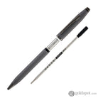 Cross Century II Ballpoint Pen Polished Slate Gray Engraved Diamond Pattern Ballpoint Pens
