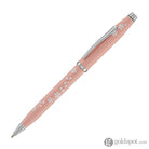 Cross Century II Cherry Blossom Ballpoint Pen in High Glossy Pink Lacquer with Polished Chrome Ballpoint Pens