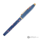 Cross Century II Cherry Blossom Selectip Rollerball Pen in Translucent Blue with Rose Gold Trim Rollerball Pen