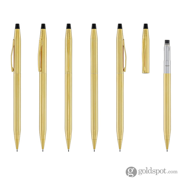 Cross Classic Century 23K Gold Plated 0.7mm Mechanical Pencil Gift Set