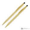 Cross Classic Century Ballpoint Pen & 0.7mm Mechanical Pencil Set in 23K Gold Plated Gift Sets