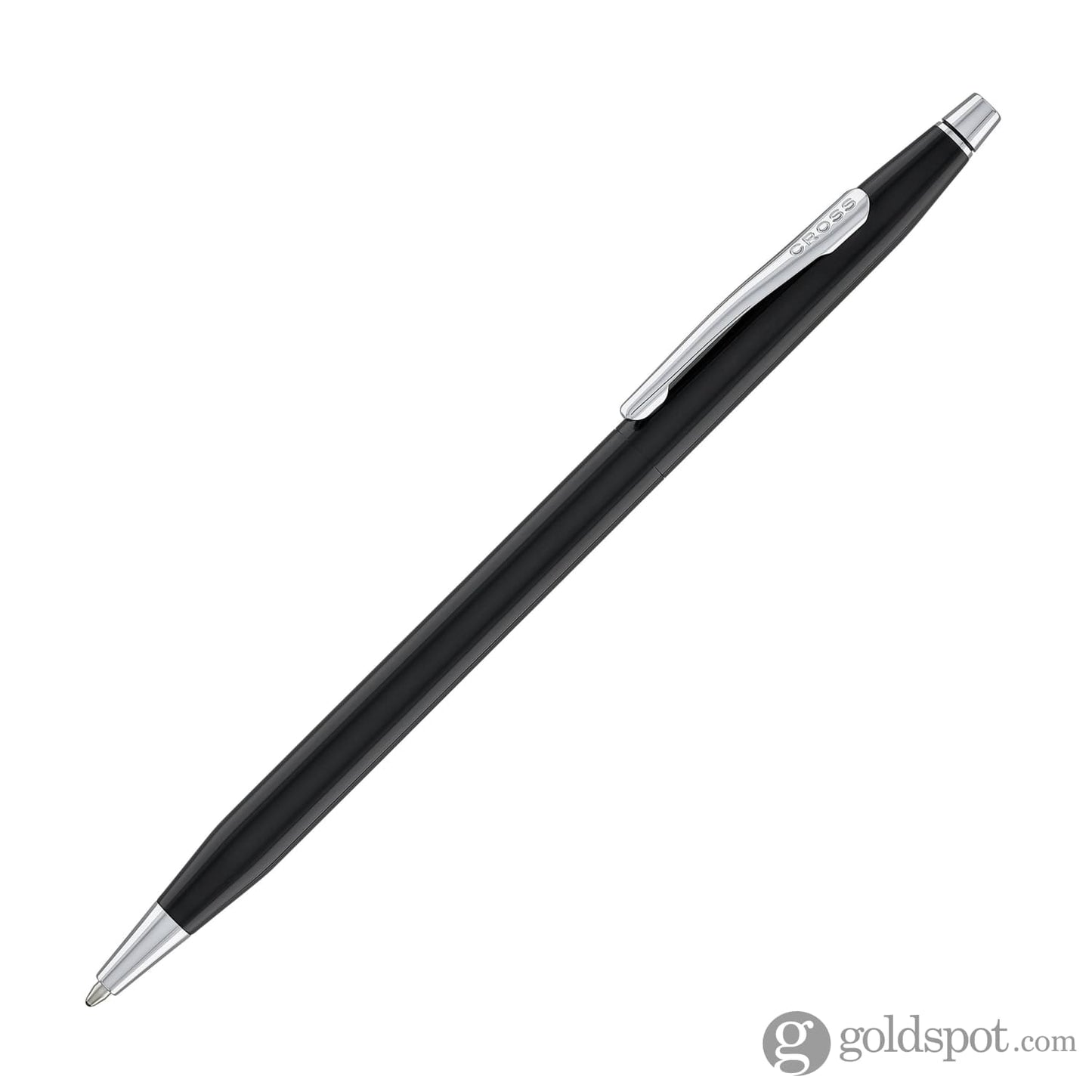 Cross Classic Century Ballpoint Pen in Black Lacquer with Chrome