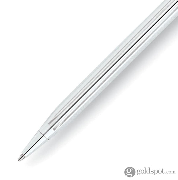 Cross Classic Century Ballpoint Pen in Lustrous Chrome with Black Journal Ballpoint Pens