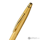 Cross Classic Century Polished 23K Gold-Plated Engraved Diamond Pattern Ballpoint Pen Ballpoint Pens