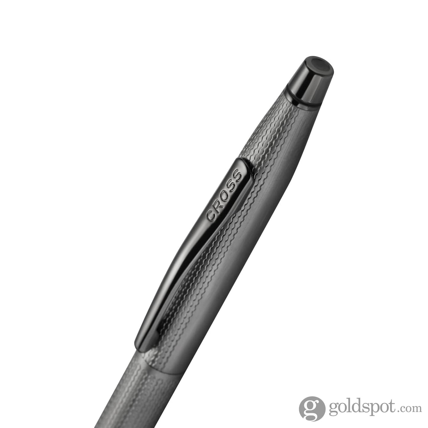 Cross Classic Century Polished Slate Gray Engraved Diamond Pattern Ballpoint Pen Ballpoint Pens