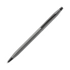 Cross Classic Century Polished Slate Gray Engraved Diamond Pattern Ballpoint Pen Ballpoint Pens