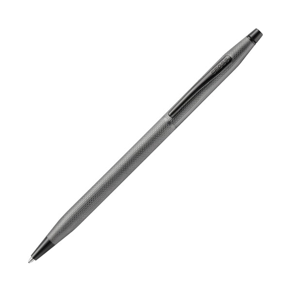 Cross Classic Century Polished Slate Gray Engraved Diamond Pattern Ballpoint Pen Ballpoint Pens