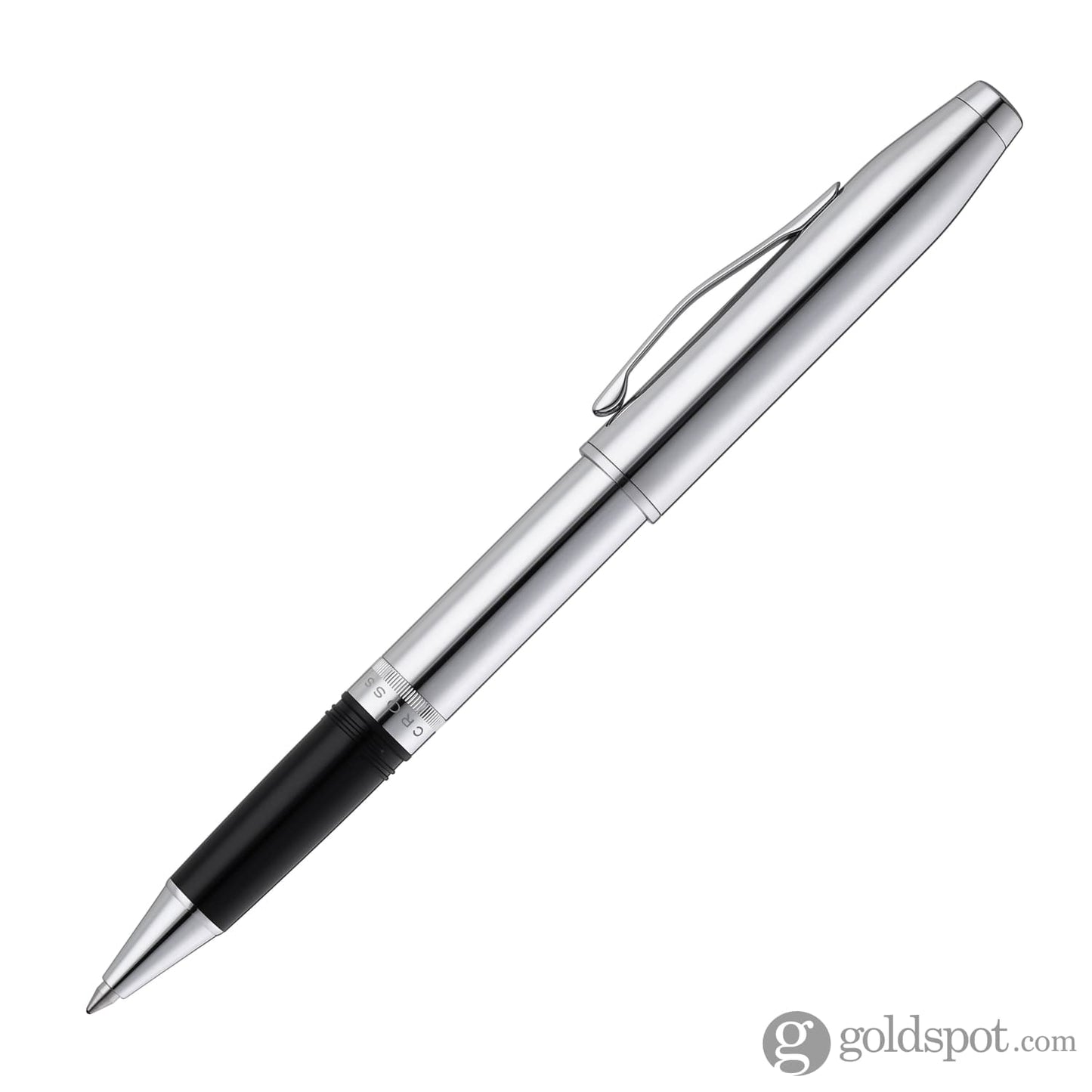 Cross Foundry Rollerball Pen in Polished Chrome with Polished Chrome Appointments Rollerball Pen