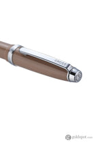 Cross Lume Ballpoint Pen in Mocha with Polished Chrome Appointments Ballpoint Pens