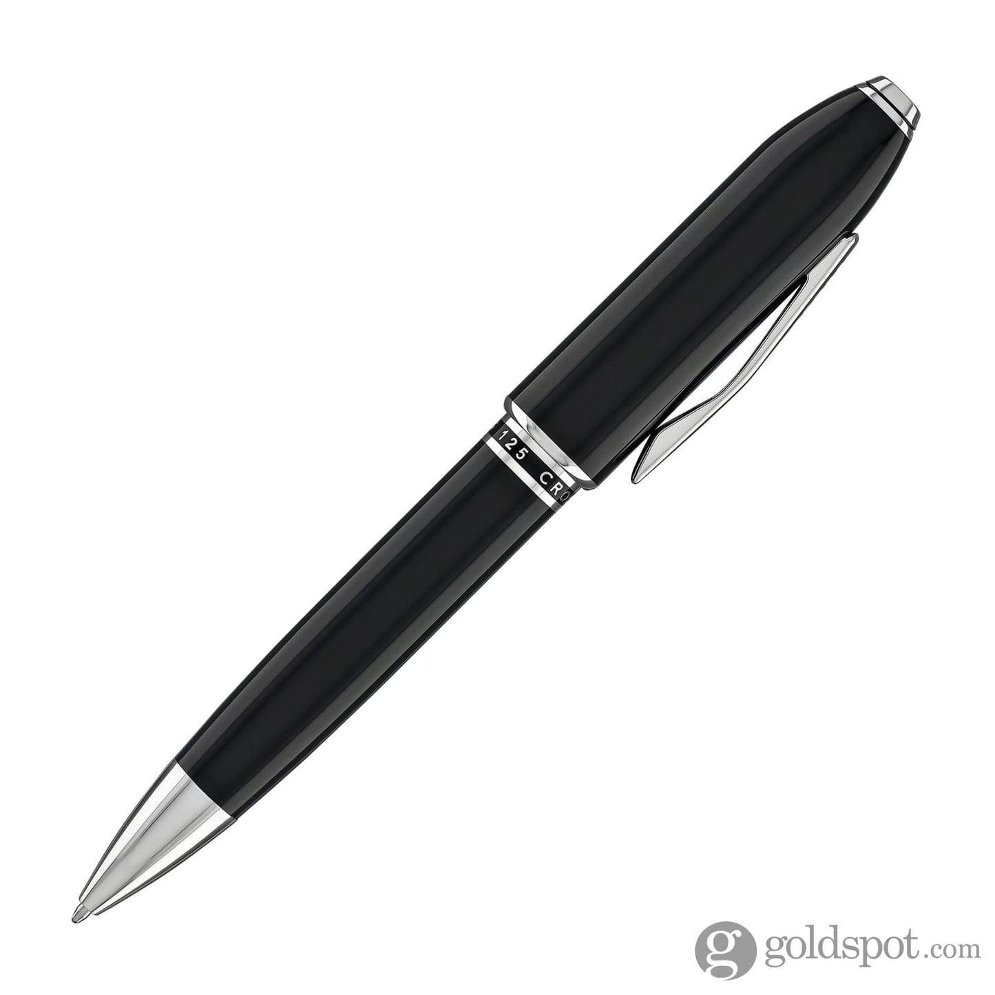 Cross Peerless Ballpoint Pen in Obsidian Black Lacquer Ballpoint Pens