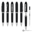 Cross Peerless Ballpoint Pen in Obsidian Black Lacquer Ballpoint Pens