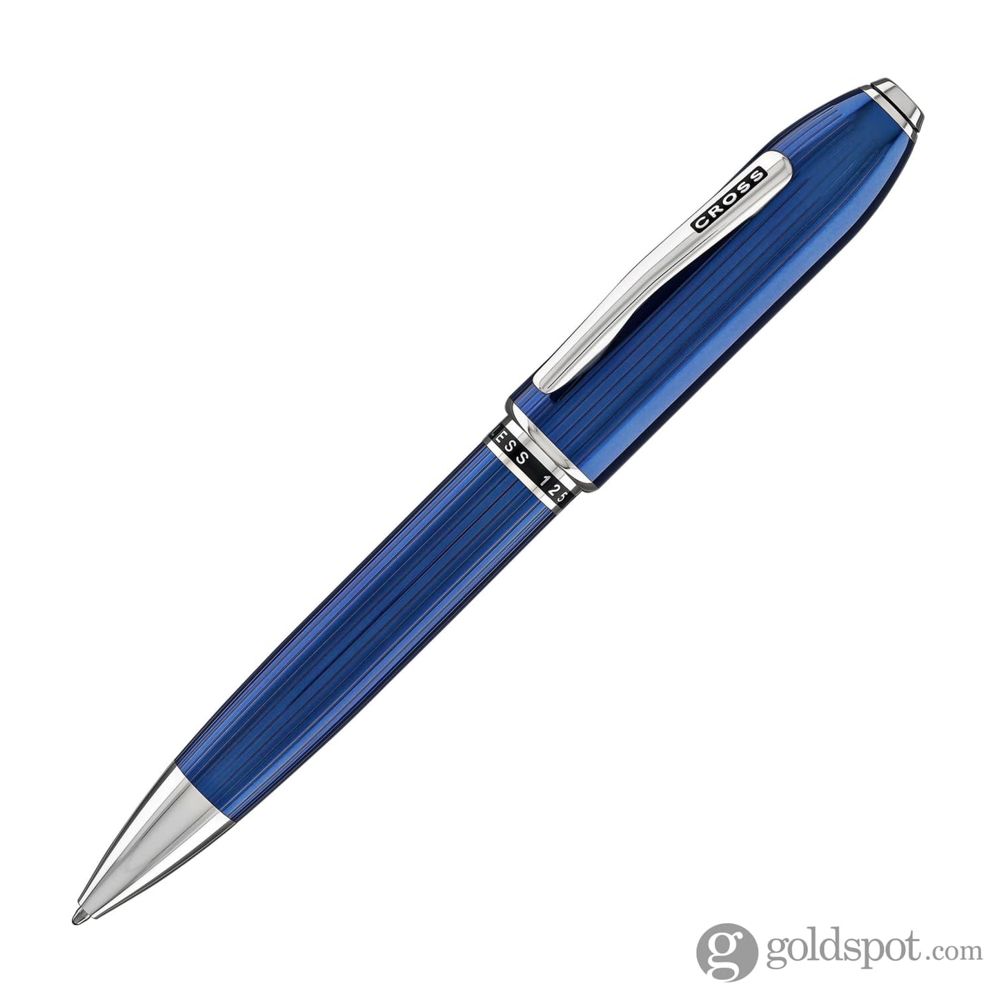 Cross Peerless Ballpoint Pen in Translucent Quartz Blue Ballpoint Pens