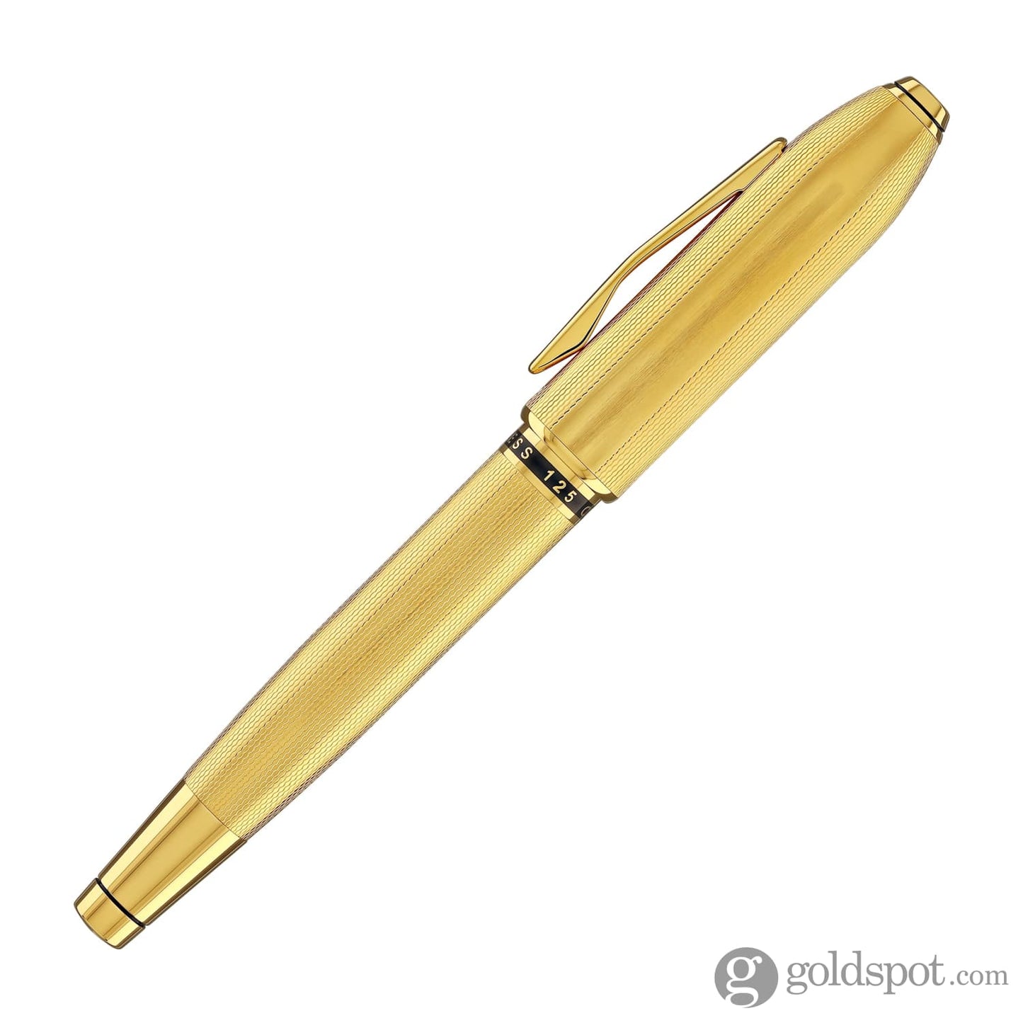 Cross Peerless Fountain Pen in 23KT Heavy Gold Plated Fountain Pen