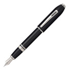 Cross Peerless Fountain Pen in Obsidian Black Lacquer - 18K Gold Fountain Pen
