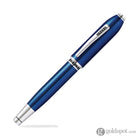 Cross Peerless Fountain Pen in Translucent Quartz Blue - 18K Gold Fountain Pen