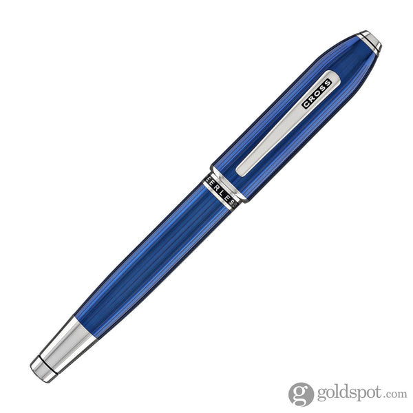 Cross Peerless Selectip Rollerball Pen in Translucent Quartz Blue Rollerball Pen