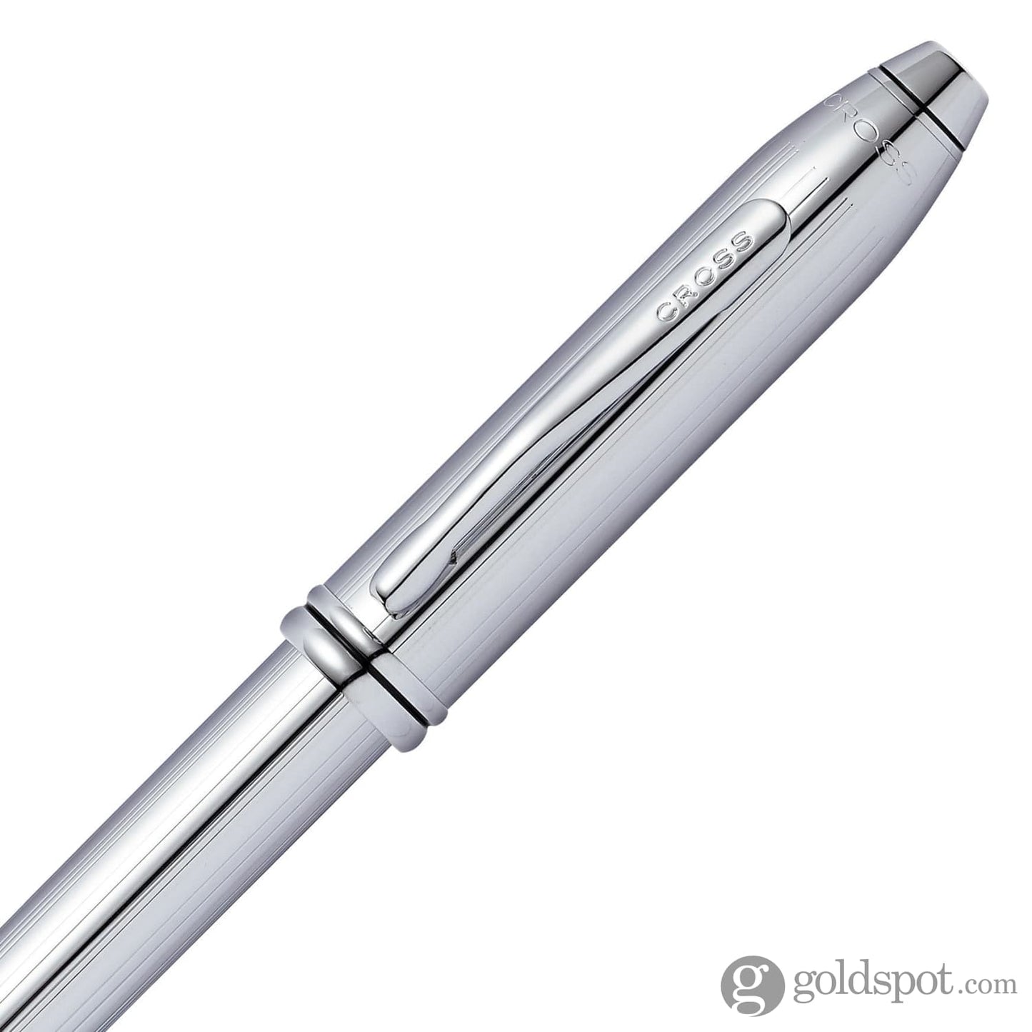 Cross Townsend Ballpoint Pen in Lustrous Chrome Ballpoint Pens
