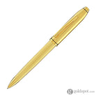 Cross Townsend Ballpoint Pen in Polished 23K Gold-Plated Engraved Diamond Pattern Ballpoint Pens
