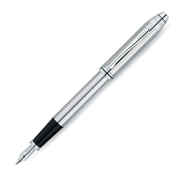 Cross Townsend Fountain Pen in Lustrous Chrome Fountain Pen