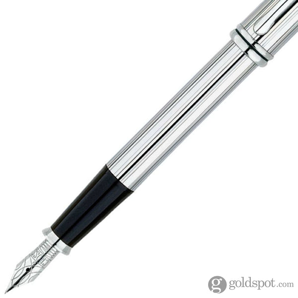 Cross Townsend Fountain Pen in Lustrous Chrome Fountain Pen