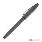 Cross Townsend Rollerball Pen in Polished Slate Gray Engraved Diamond Pattern Rollerball Pen