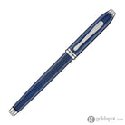 Cross Townsend Rollerball Pen in Translucent Polished Cobalt Blue Engraved Diamond Pattern Rollerball Pen