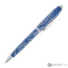 Cross Townsend Zodiac Ballpoint Pen Year of the Snake in Blue Lacquer with Polished Chrome Ballpoint Pens