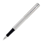Waterman Impression Fountain Pen in Stainless Steel with Palladium Coated - Fine Point