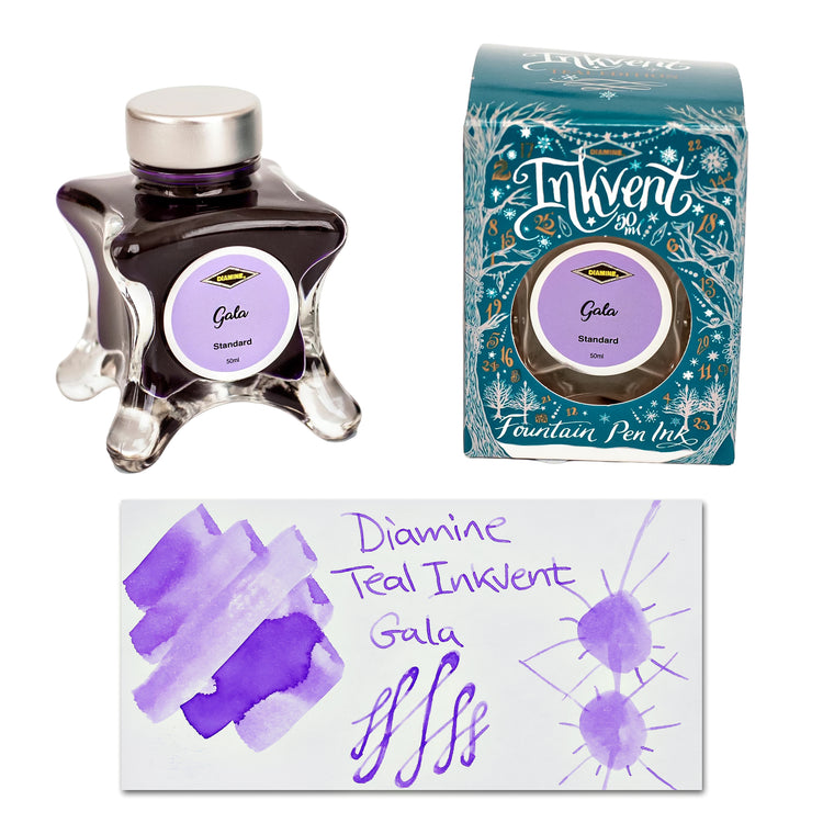 Diamine Inkvent Teal Edition Standard Bottled Ink in Gala - 50 ml