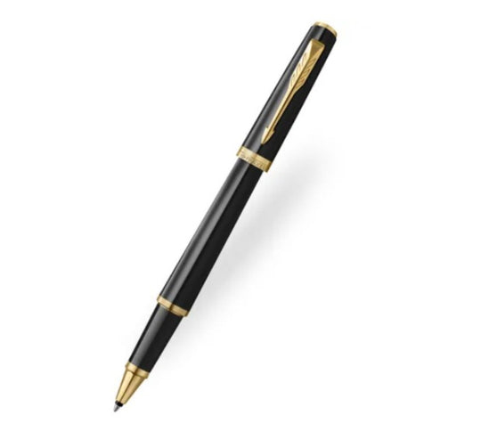 Parker Meridian Rollerball Pen in Black with Gold Trim