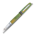 Conklin 1898 Stabilized Wood Fountain Pen in Matte Green with Chrome Trim - Limited Edition