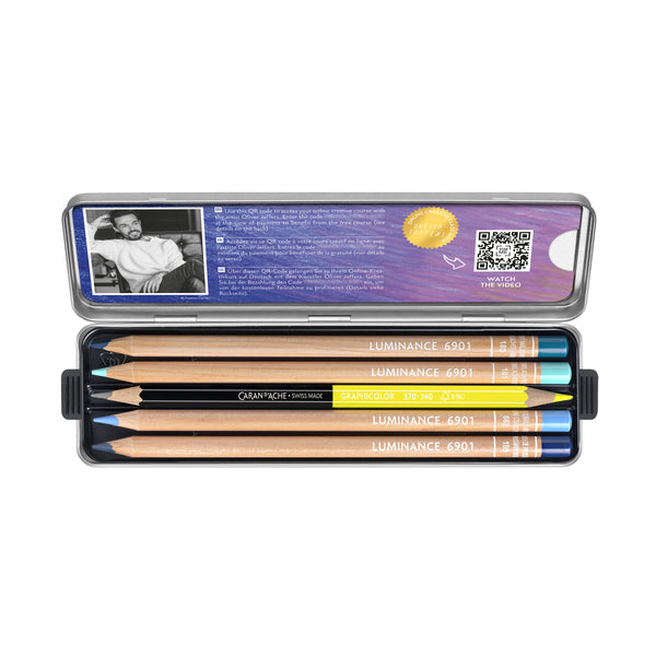 Caran d’Ache Oliver Jeffers Colored Pencil Set Luminance 6901 Pen